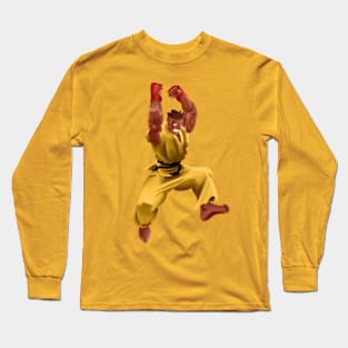 FIGHTER YELLOW Long Sleeve T-Shirt